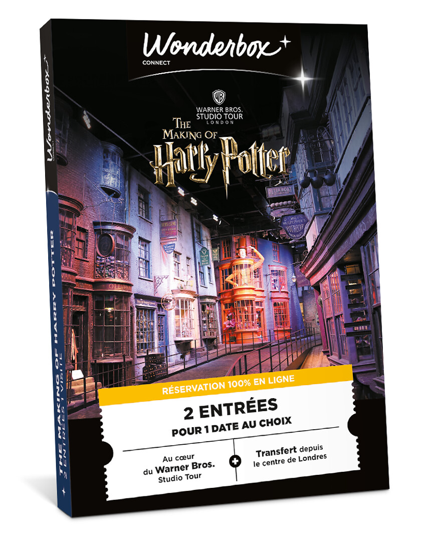 Coffret Wonderbox Harry Potter Studio - Visite en duo — à gagner avec 19 327 points fidélité LaTenue