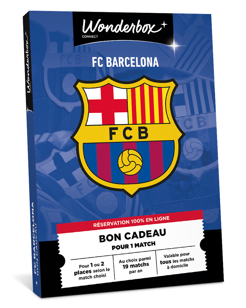Coffret Wonderbox FC Barcelone - Bon cadeau — à gagner avec 13 333 points fidélité LaTenue