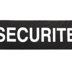 Bandeaux retro-reflechissants d’identification sécurité (12cmx4cm)