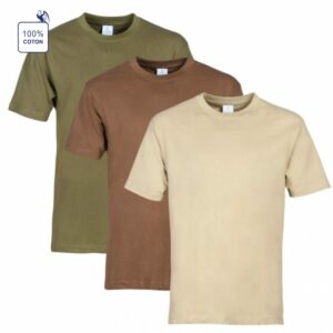 Pack de 3 t-shirts unis (Cityguard)