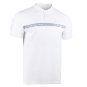 Polo sécurité privée Blanc (GK Pro)