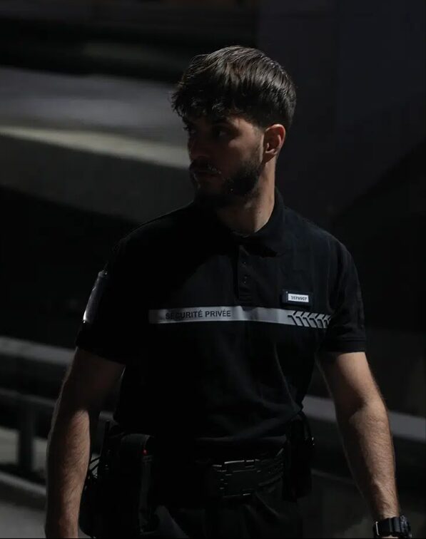 Polo manches courtes sécurité privée Noir (GK pro) – Image 5