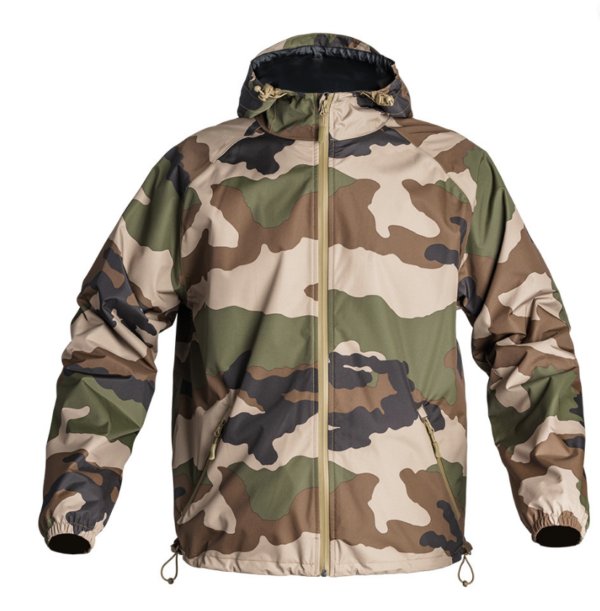 Veste courte Lightshell RAIN PROTECT camo fr/ce (A10)