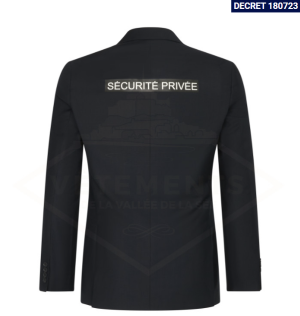 VESTE DE COSTUME HOMME SM10 SP |VVS (décret 180723)