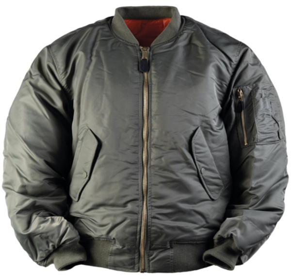 BLOUSON MA1® BASIC NOIR (MIL-TEC) – Image 2