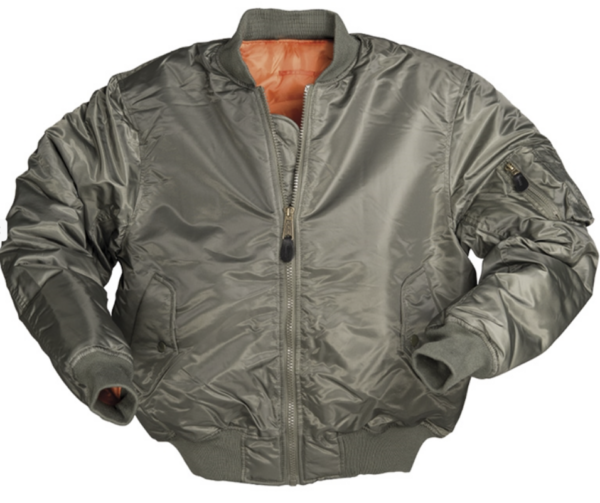 BLOUSON US ′MA1® TYPE′ NOIR (MIL-TEC) – Image 2