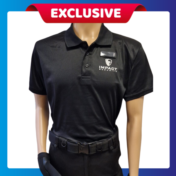 POLO sécurité privée (100% polyester) – Image 2