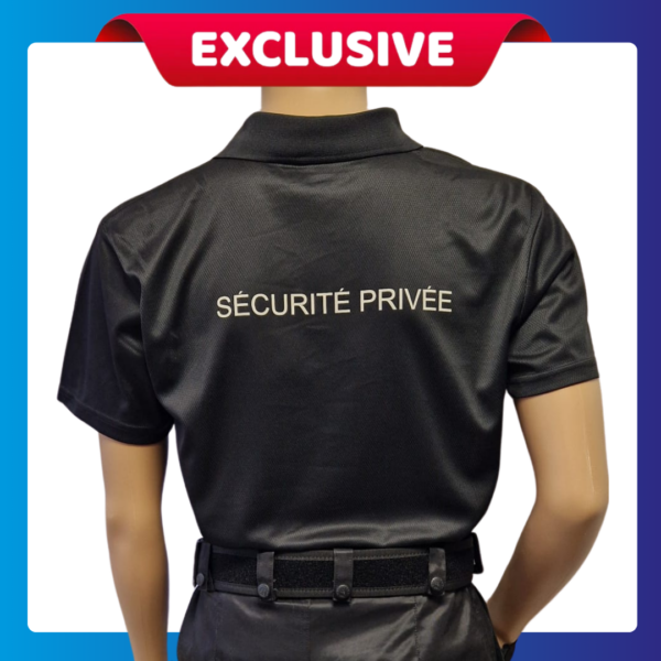 POLO sécurité privée (100% polyester) – Image 4