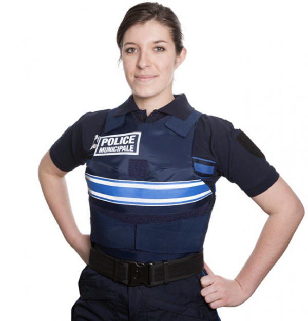 GILET PARE BALLES POLICE MUNICIPALE ONE PLUS FEMME (LPSA)