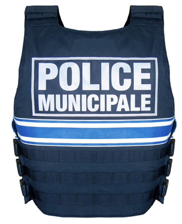 Housse de Gilet pare balles Full Tactical Police Municipale Unisexe (LPSA) – Image 2