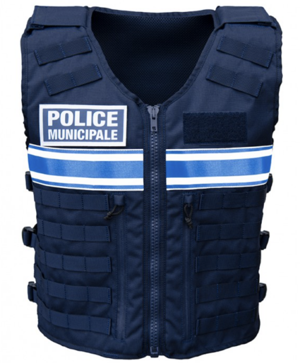 VESTE TACTIQUE Police Municipale Unisexe (LPSA)