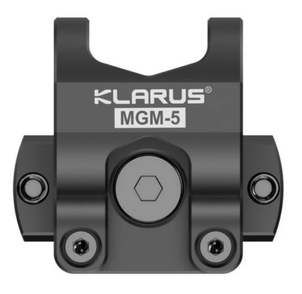 Support de casque Klarus MGM5 pour lampe XT1C PRO - système de fixation rails ARC