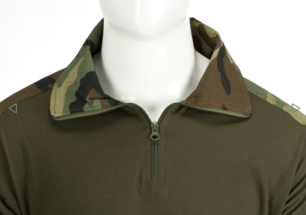 Chemise de Combat Shirt Woodland (INVADERGEAR) – Image 4