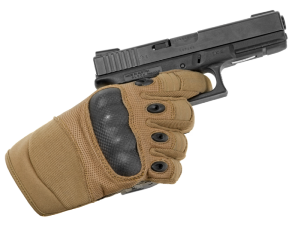 Assault Gloves Tactical Woodland – Image 3