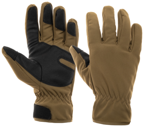 Softshell Sensor Tactical Gloves Woodland