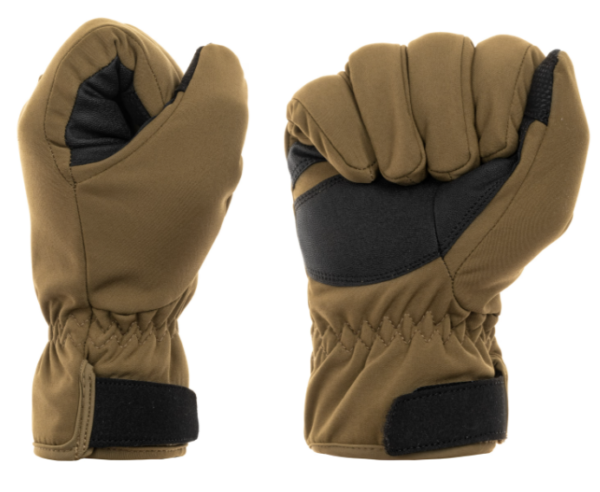 Softshell Sensor Tactical Gloves Woodland – Image 2