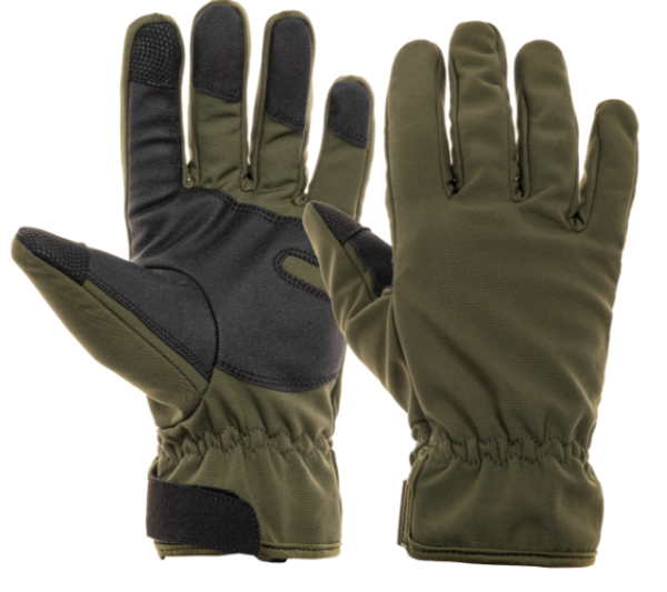 Softshell Sensor Tactical Gloves Green