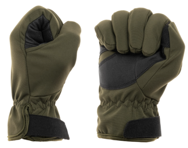 Softshell Sensor Tactical Gloves Green – Image 2