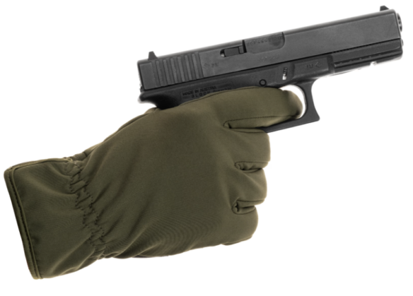 Softshell Sensor Tactical Gloves Green – Image 3