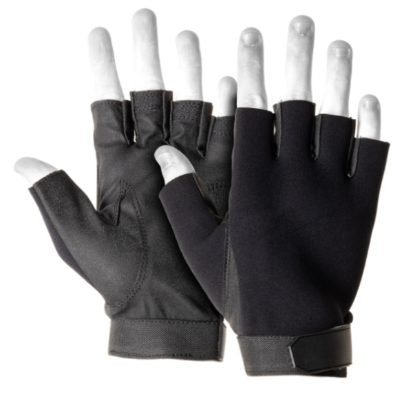 Half Finger Shooting Tactical Gloves Black