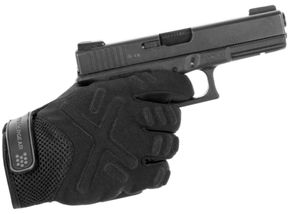 Shooting Tactical Gloves Black – Image 3