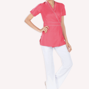 Blouse Rose ALISON pour Dame Lotus Blanc (REMY C.)