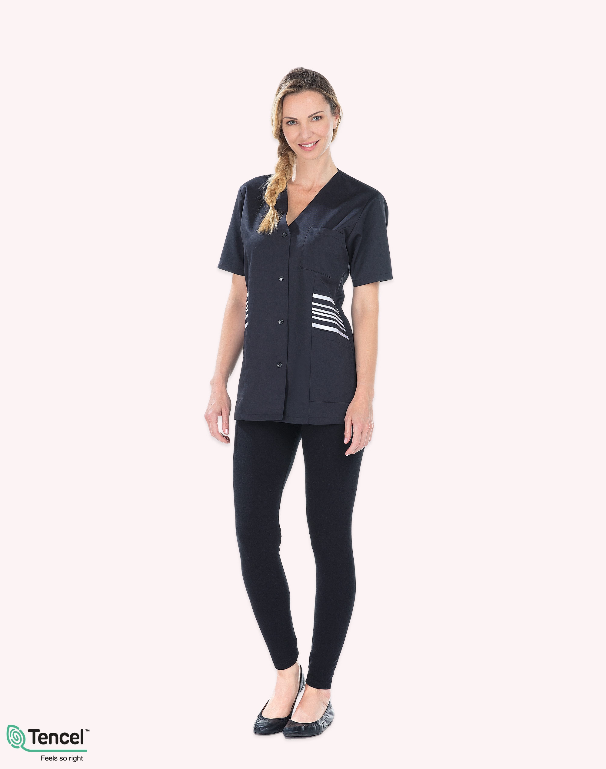 Tunique femme ZOE Manche Courte (REMI C.) – Image 3