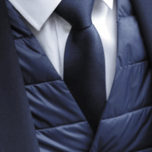 CRAVATE JACQUARD UNIE NEOBLU (SOLO Paris)