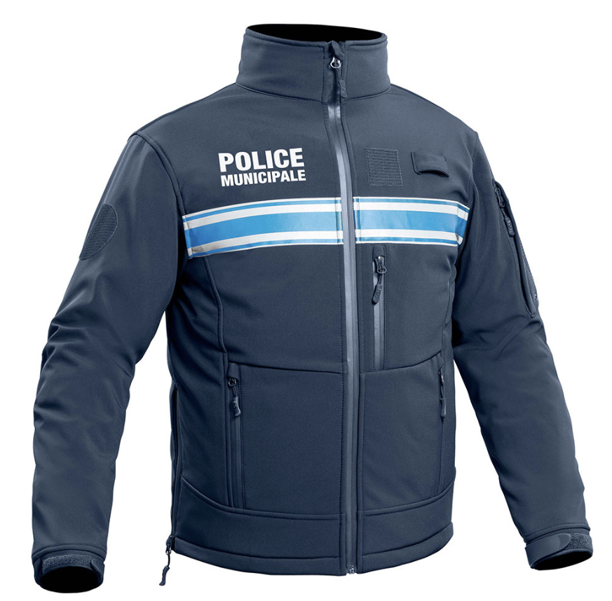 Veste Softshell Police Municipale P.M. ONE (A10)