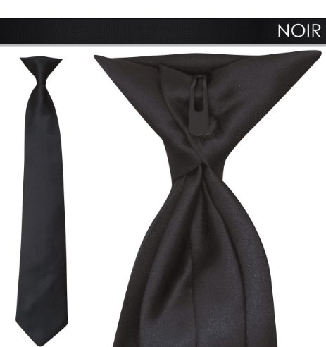 Cravate à clip (DCA)