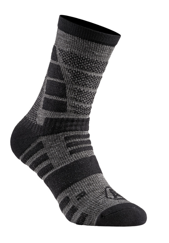 Chaussettes IMPACT 9" Winter gris béton (A10)