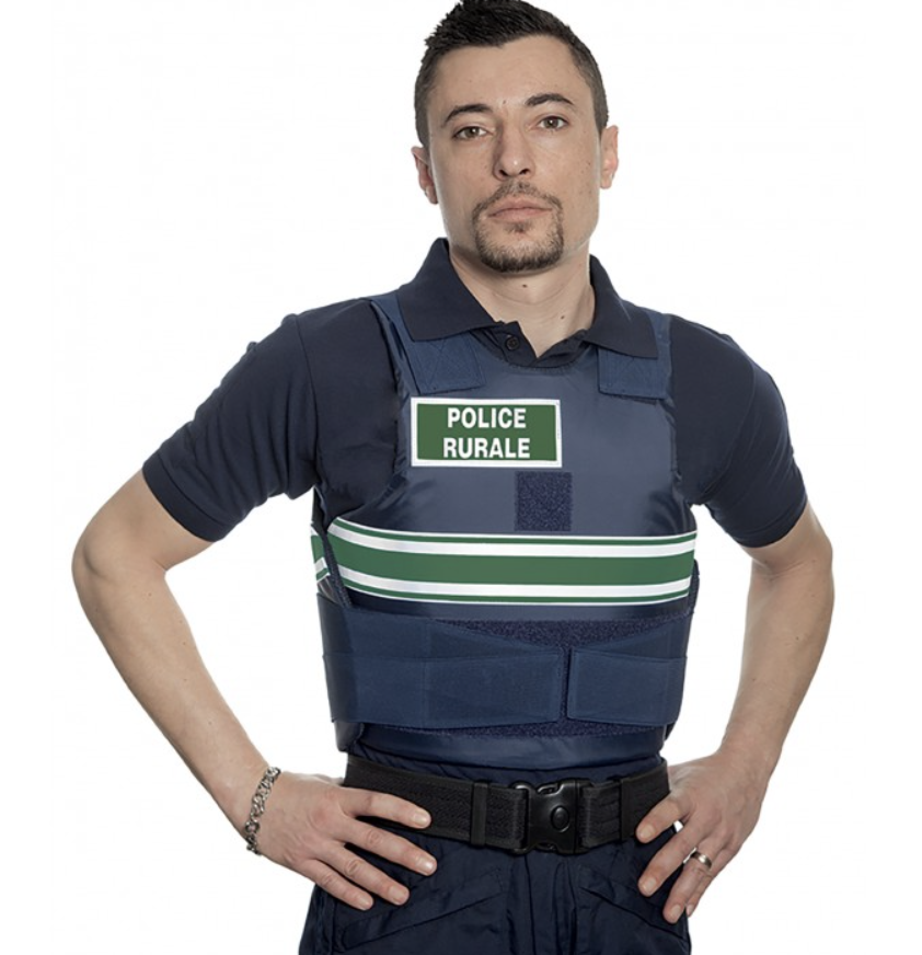 Housse gilet pare balles One plus Police Rurale Homme (LPSA)