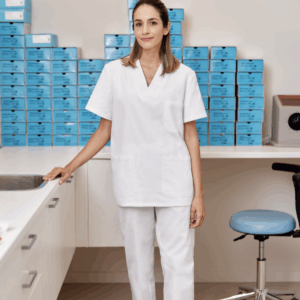 TUNIQUE EN COTON MANCHES COURTES (IMBRETEX) By Velilla