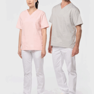 TUNIQUE MC POLYCOTON UNISEXE (TOPTEX) By WK