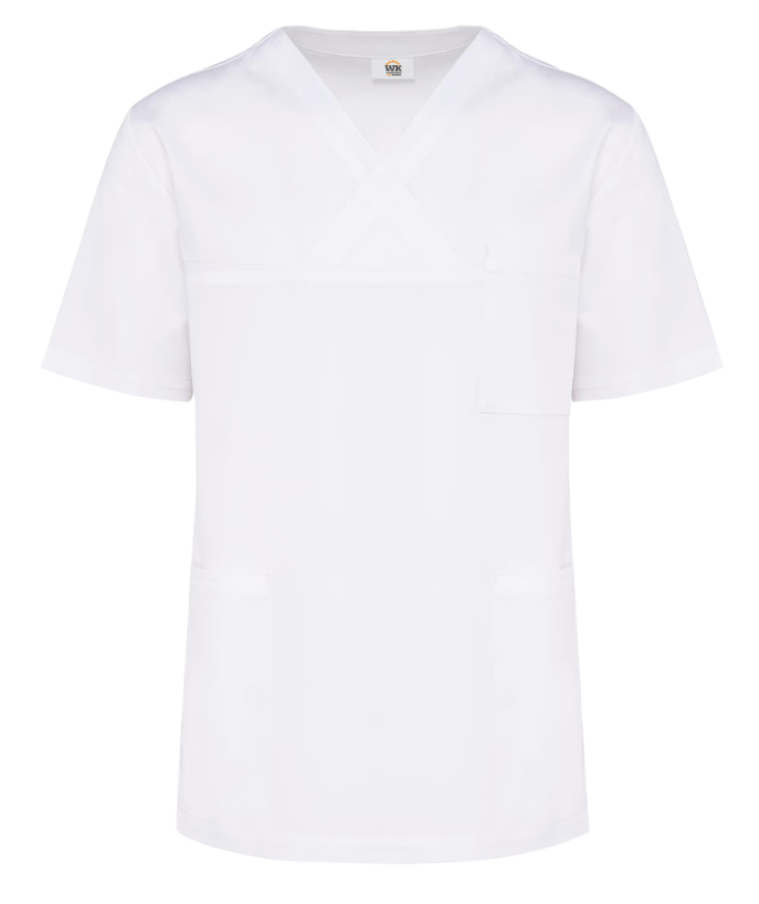 TUNIQUE COTON MC UNISEXE (TOPTEX) By WK – Image 6