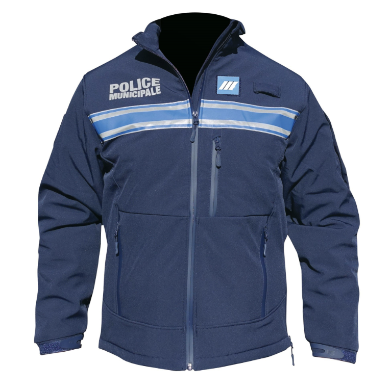 Blouson Softshell Police Municipale Grand froid matelassé (DCA)
