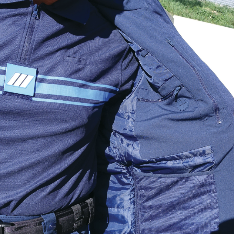 Blouson Softshell Police Municipale Grand froid matelassé (DCA) – Image 3
