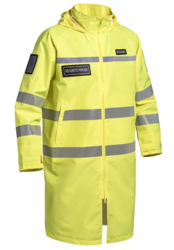 Poncho Lightshell SÉCU-ONE HV-TAPE jaune (A10) – Image 2