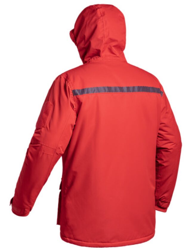 Parka Hardshell SÉCU-ONE WF 150 Sécurité Incendie rouge (A10) – Image 4