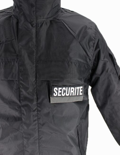 Coupe vent fourré polaire SECURITE Sans bandes (CITYGUARD) – Image 3