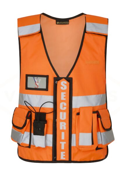 GILET TACTIC THOR HV SP ORANGE MIXTE (VVS)