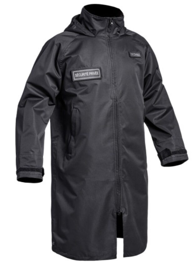 Poncho Lightshell SÉCU-ONE noir (A10) – Image 2
