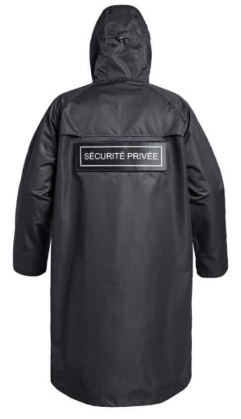 Poncho Lightshell SÉCU-ONE noir (A10) – Image 3