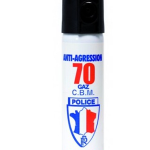 AÉROSOL GAZ LACRYMOGÈNE ANTI-AGRESSION PUISSANCE 70 - 75 ML (LPSA)