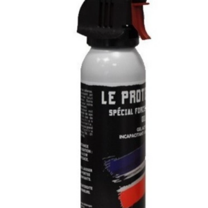 AÉROSOL GEL LACRYMOGÈNE ANTI-AGRESSION FORCE LE PROTECTEUR - 100 ML (LPSA)