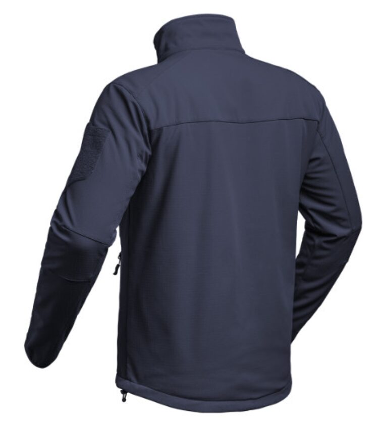 Veste Softshell FIGHTER Marine Nationale bleu marine (A10) A Personnaliser – Image 3