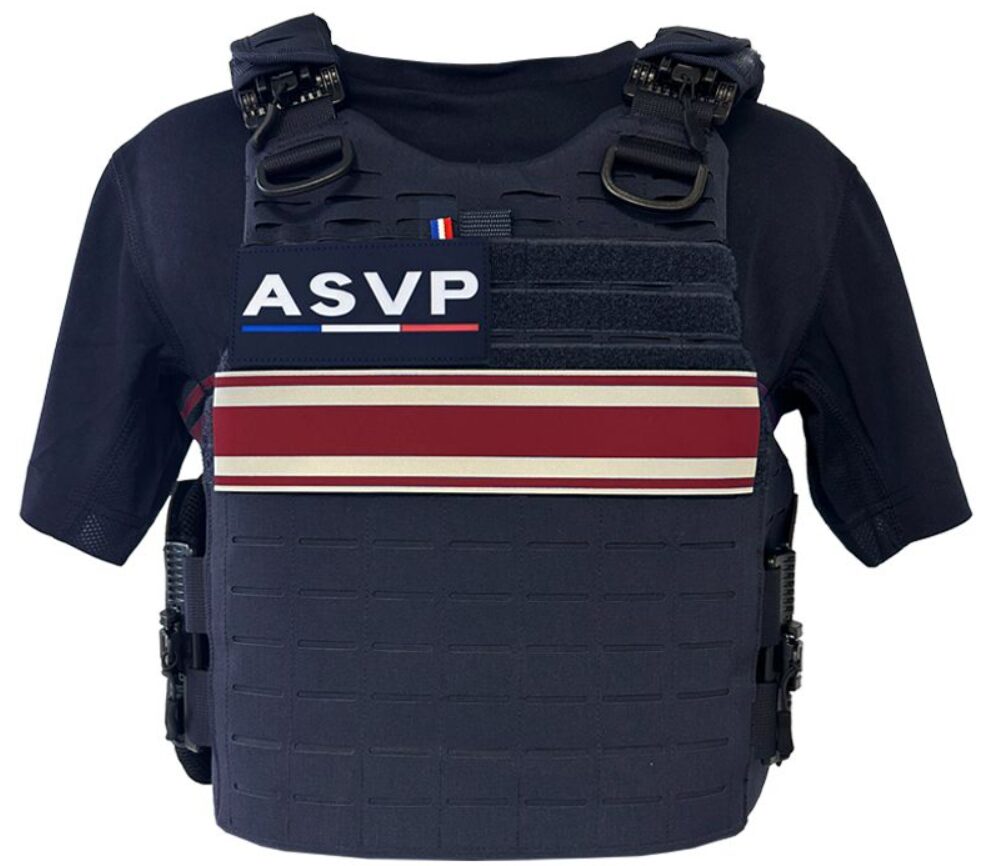Gilet pare balles QUICK Release PREMIUM ASVP - NIJ 0101.06 NIJ 0115.00 - L2 E2 (LPSA)