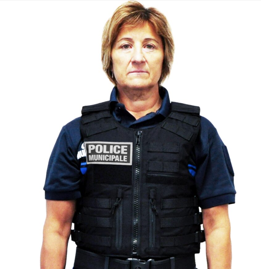 Gilet pare balles Full Tactical noir femme Police Municipale NIJ 0101.06 NIJ 0115.00 - L2 E2 (LPSA)