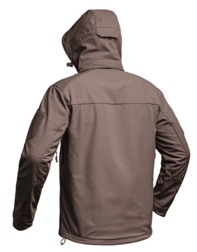 Veste Softshell V2 FIGHTER brun Terre de France (A10) – Image 3