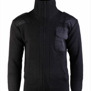 GILET MIL-TEC® 20/LAINE 80/ACRYLIQUE NOIR (Miltec)
